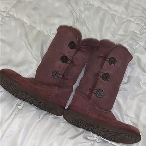 UGG maroon boots